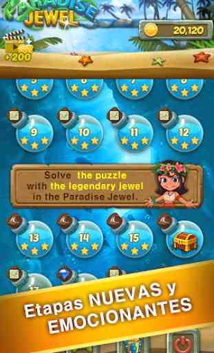 Paradise Jewel: Puzzle de Match-3 2