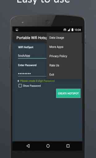 Portable WiFi Hotspot : WiFi Tether 2