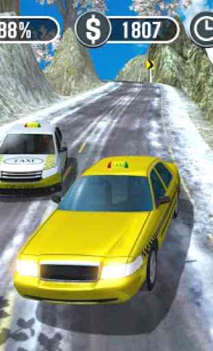 Real Taxi Driver Simulator - Hill Station Sim 3D 4