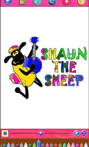 Shaun The Sheep Coloring Book 3