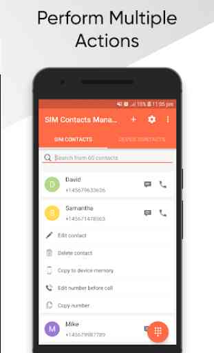 SIM Contacts Manager 4