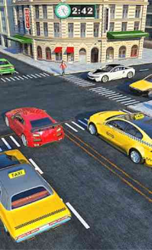 Simulador de taxista la ciudad: juegos conducción 1