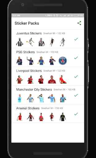 Sports Stickers - Cricket and Football Stickers 3