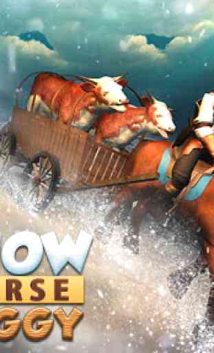 Superhéroes Snow Buggy Horse Transport 2