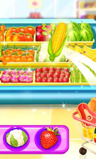 Supermarket Girl Cashier Game - Grocery Shopping 3