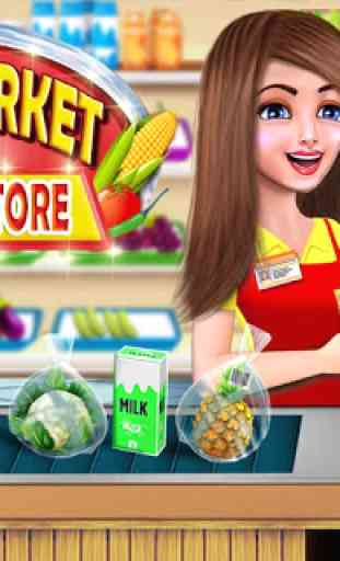 supermercado caja registradora: juegos de cajero 2