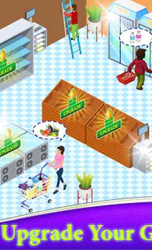 supermercado de compras de comestibles: juegos de 3