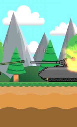 Tank Attack 2 | Tanques 2D | Batallas de tanques 2