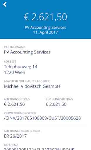 Telebanking Pro (mobiles Banking für Unternehmen) 3