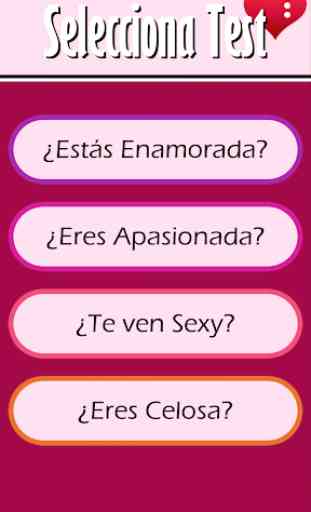 Test de amor en español  3
