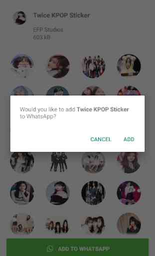 Twice Sticker for WhatsApp - WAStickerApps KPOP 3