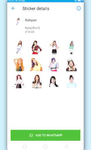 Twice Stickers for Whatsapp 3