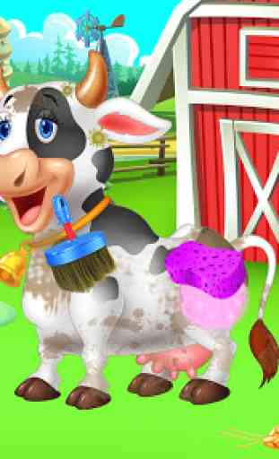 vaca granja lechera gerente: juegos de la aldea 2