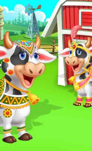 vaca granja lechera gerente: juegos de la aldea 4