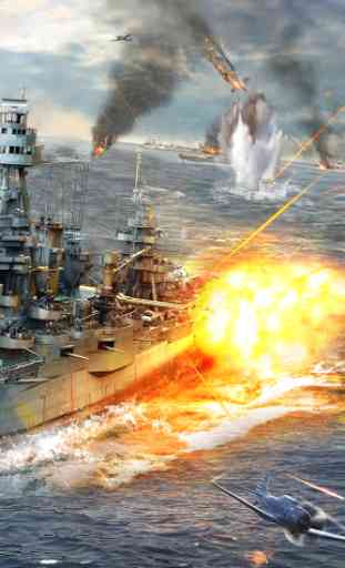 Warship Fury-El juego de batalla naval perfecto 2