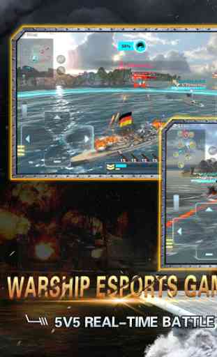 Warship Fury-El juego de batalla naval perfecto 3