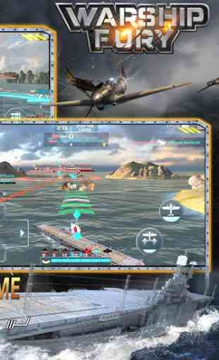 Warship Fury-El juego de batalla naval perfecto 4