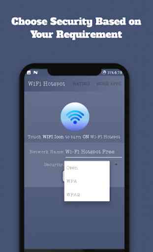Wifi Hotspot Portable Free - One Click Easy Setup 2