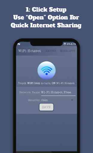 Wifi Hotspot Portable Free - One Click Easy Setup 3