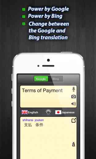 60+ idiomas de traducción+Voz+Pronunciación+ROC - Google & Bing - iPronunciation free 2