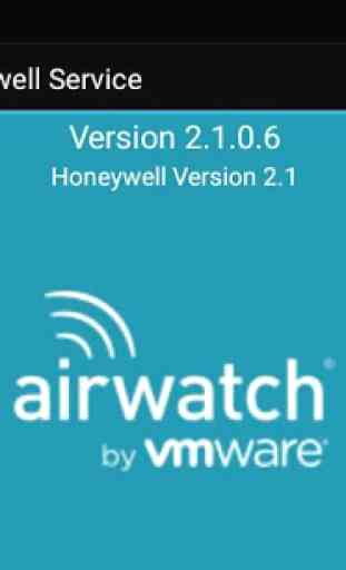 AirWatch Service for Honeywell 2