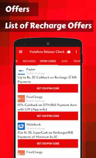 App for Vodafone Balance Check & Vodafone Recharge 3