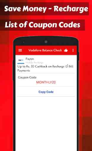 App for Vodafone Balance Check & Vodafone Recharge 4