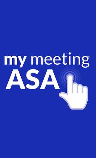 ASA My Meeting app 1