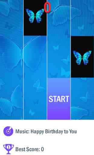 Azul Mariposa Piano Tiles 2019 1
