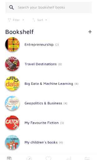 Bookshelf - Your virtual library 1
