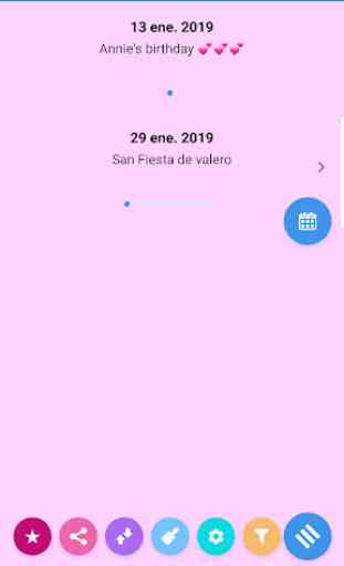Calendario España 2019 y 2020. 4
