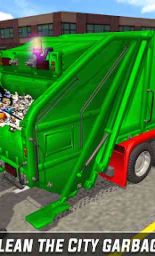 City Trash Truck Simulator-Waste Transporter 2019 1