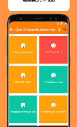 Class 10 English Footprints without Feet 2