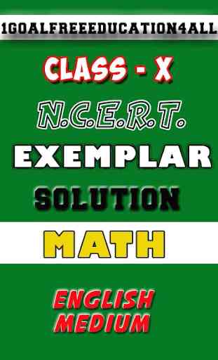Class 10 math(English) Ncert exemplar 1