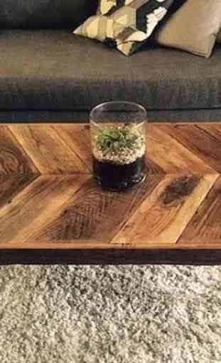 Diseño de mesa de madera 4