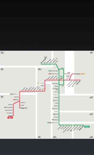 Dublin Tram Map 1