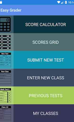 Easy Grader - Grading Calculator and Test Tracker 1