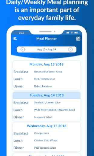 Easy Meal Planner – Weekly Meal Assistant 2