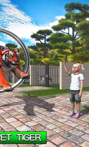 Familia mascota tigre aventura 2