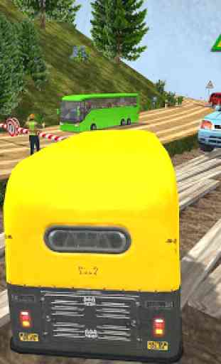 Fuera de la carretera Tuk Tuk Simulador de Manejo 3
