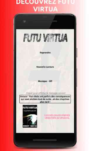 Futu Virtua - Roman Interactif 1