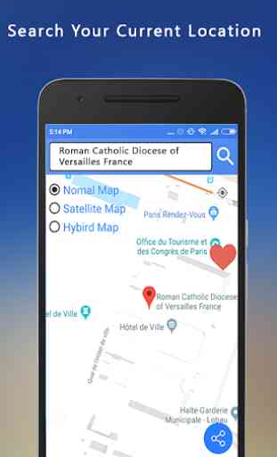 GPS Satélite, Voz Mapa Navegar: Ruta Dirección 4