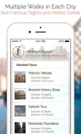 GPSmyCity: Walks in 1K+ Cities 1