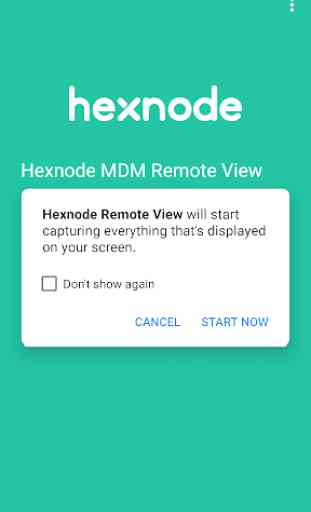 Hexnode MDM Remote View 2