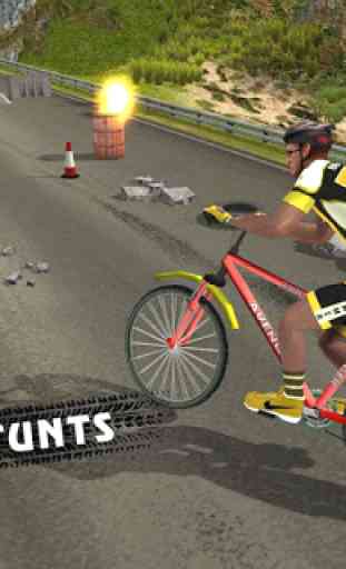 Hills MTB bicycle downhill ride learning simulator 3