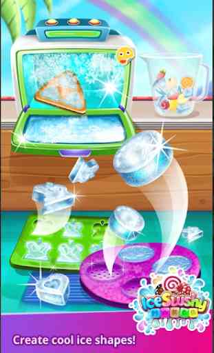 Ice Slushy Maker Rainbow Desserts 2