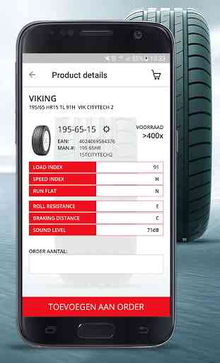Inter-Sprint Tyre Order App 1