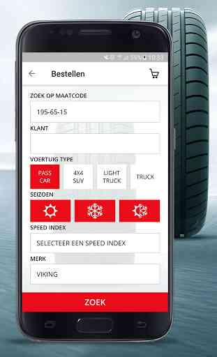 Inter-Sprint Tyre Order App 4