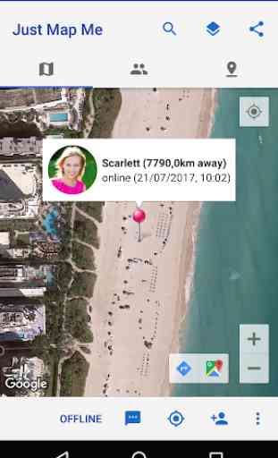 Just Map Me - Share your location in real-time 4