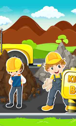 Kids Road Builder - Kids Construction Games 4